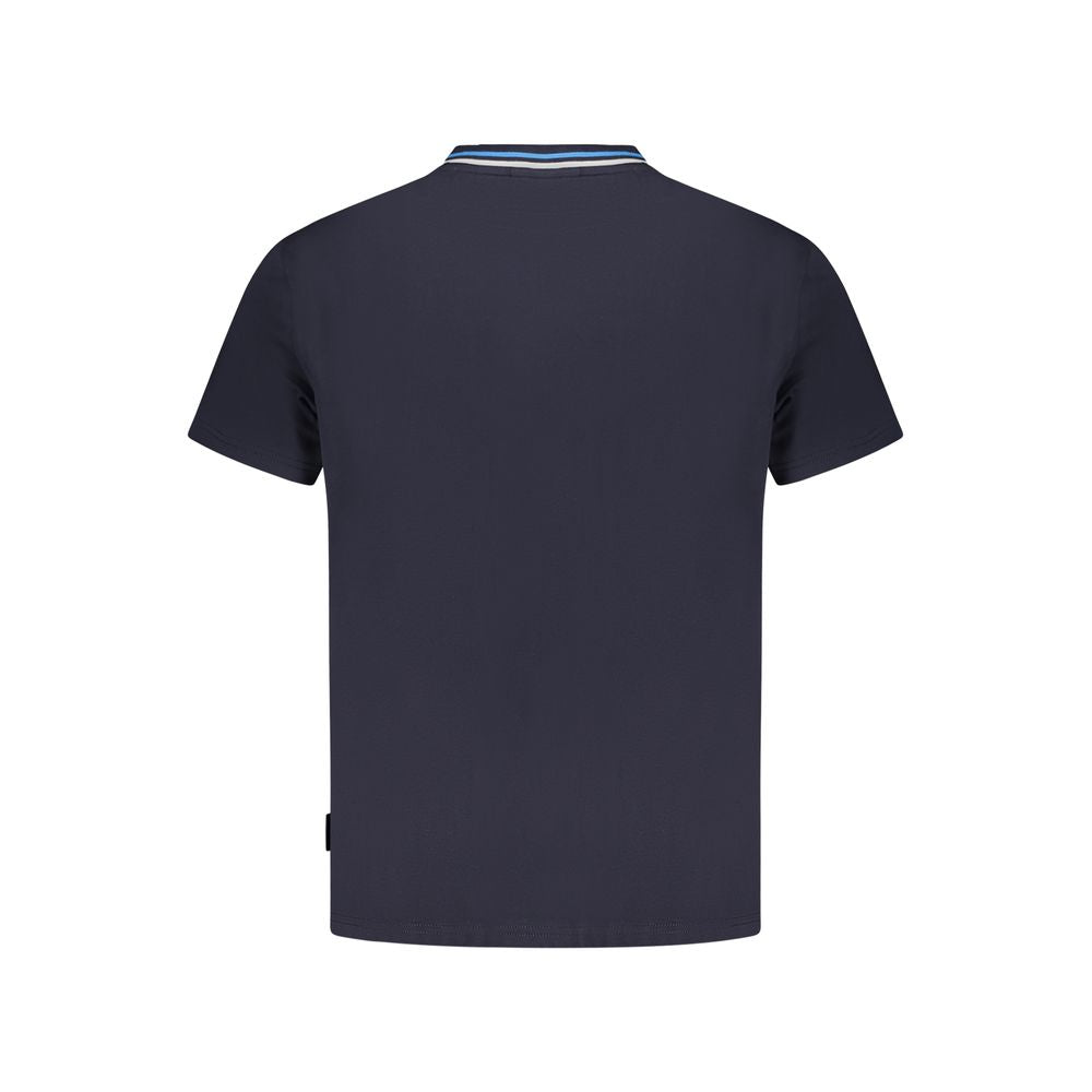 Blaues Baumwoll-T-Shirt von Napapijri