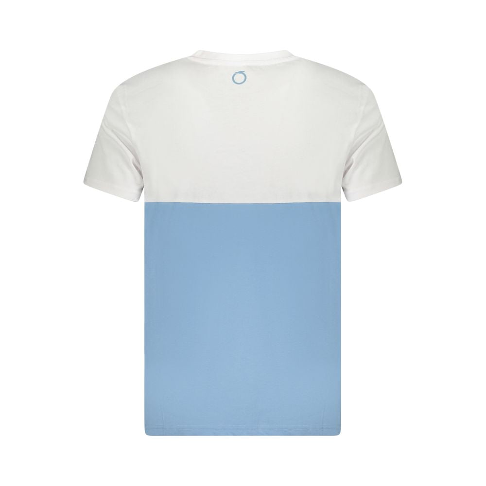 Trussardi Hellblaues Herren-T-Shirt aus Baumwolle