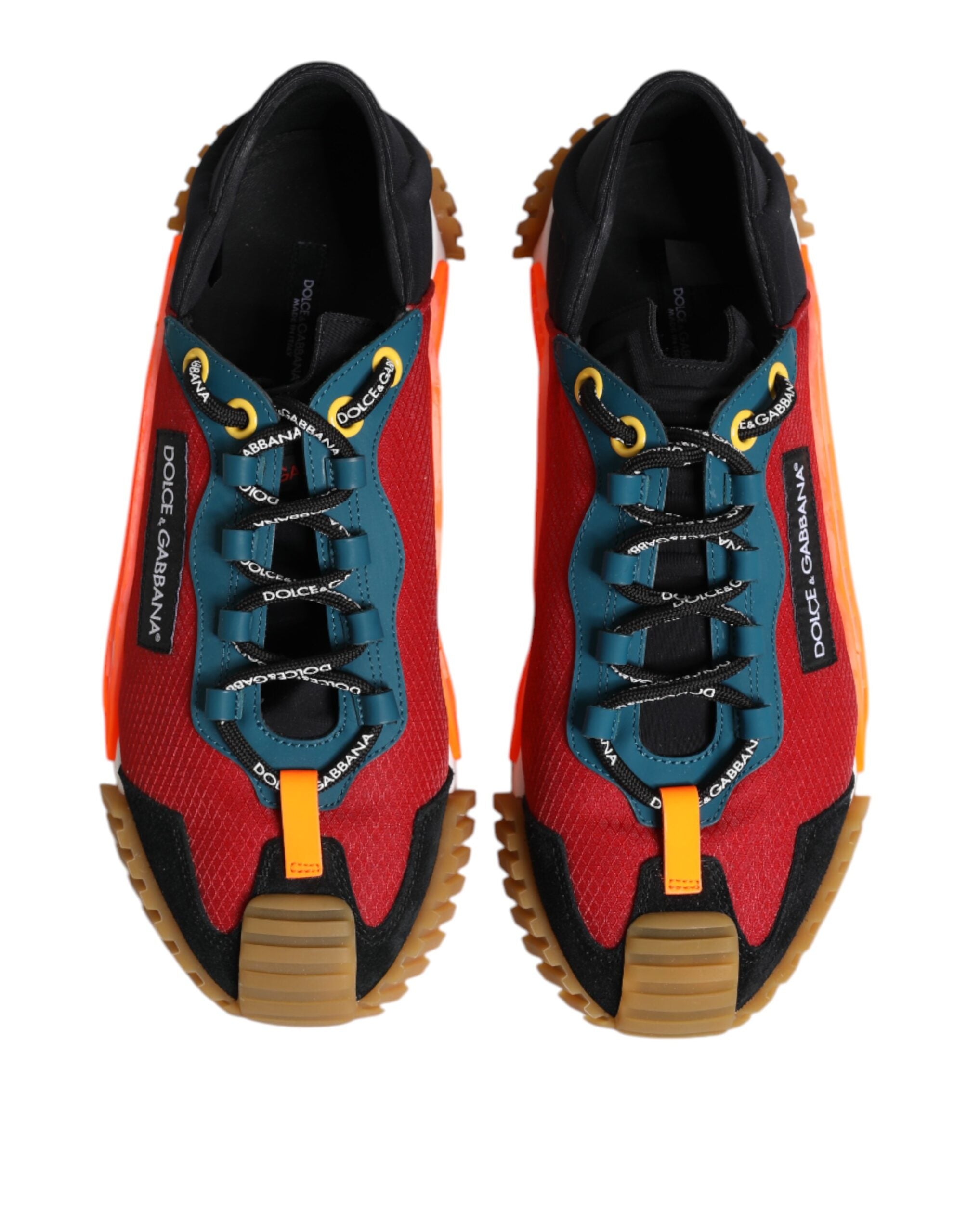 Dolce & Gabbana – Niedrige NS1-Sneakers mit mehrfarbigem Logo