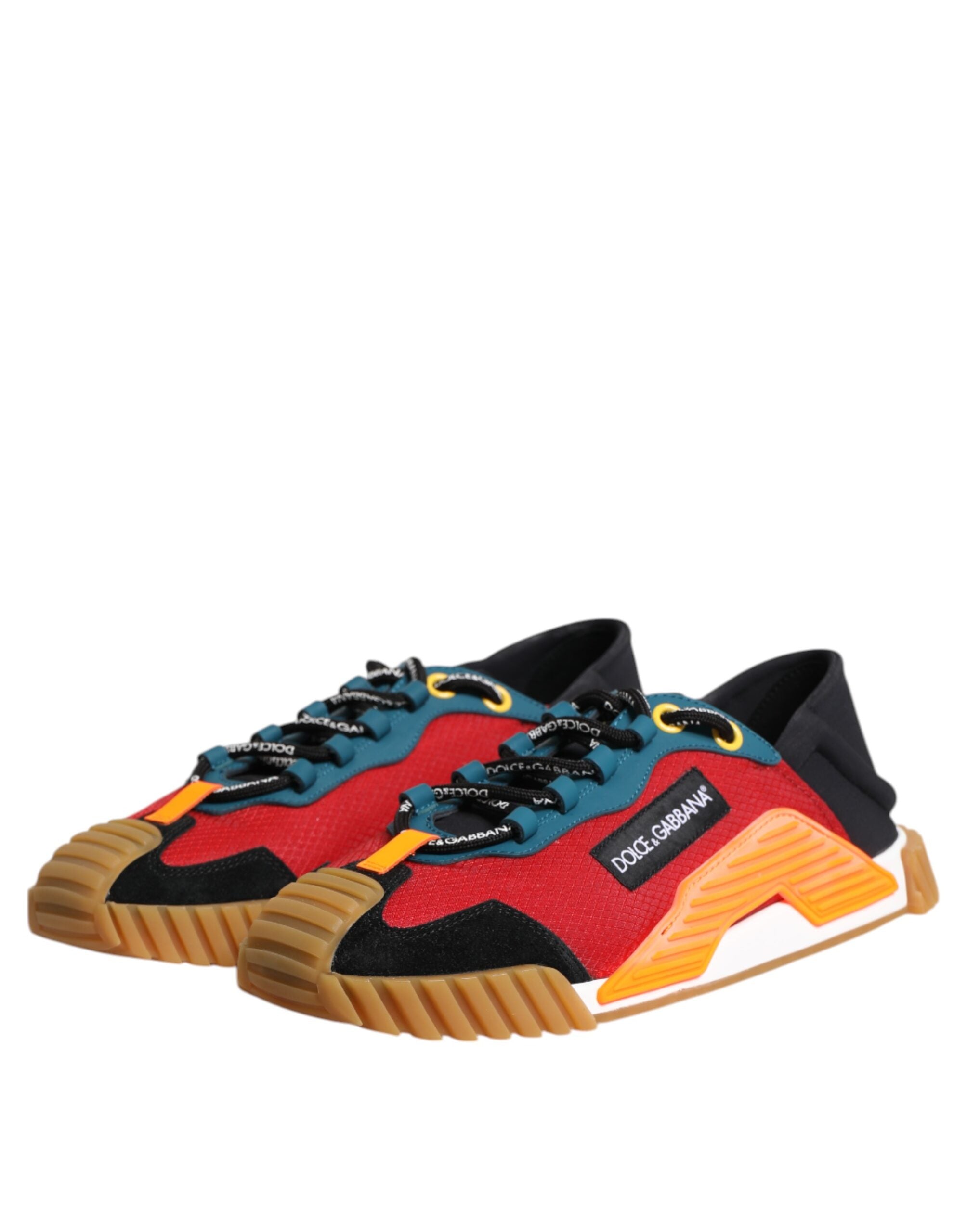 Dolce & Gabbana – Niedrige NS1-Sneakers mit mehrfarbigem Logo