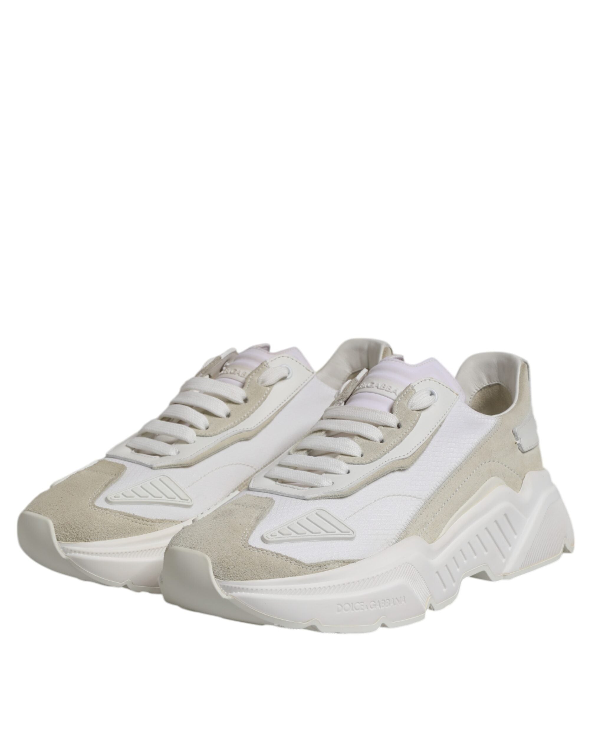 Dolce & Gabbana Weiße Low Top Daymaster Herren Sneakers Schuhe