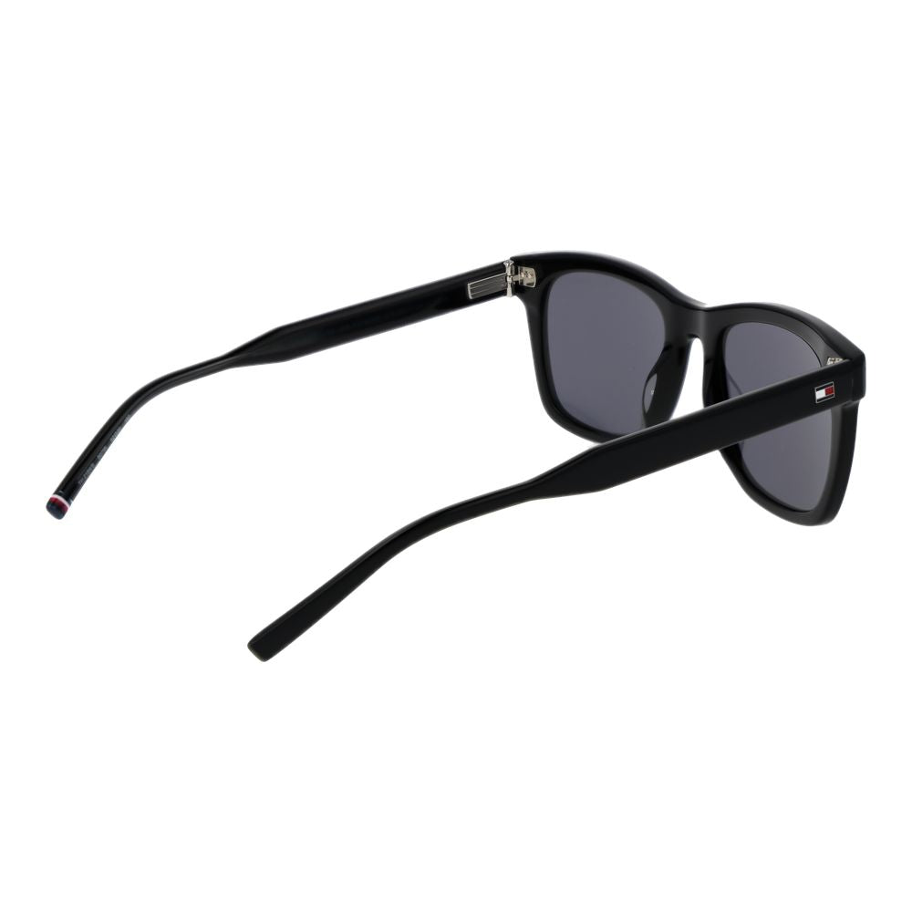 Ochelari de soare Tommy Hilfiger negri pentru bărbați