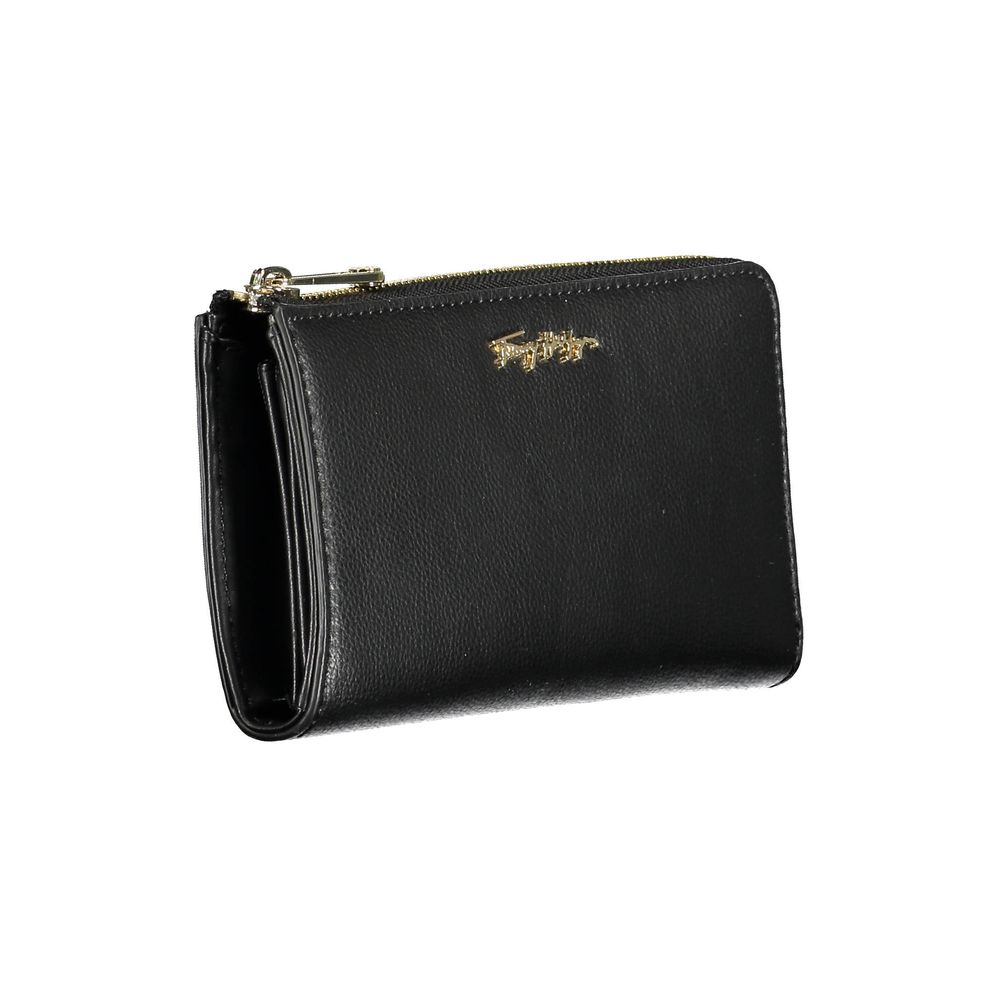 Portofel din polietilenă negru Tommy Hilfiger