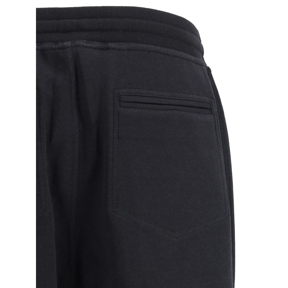 Pantaloni de trening din bumbac Brunello Cucinelli