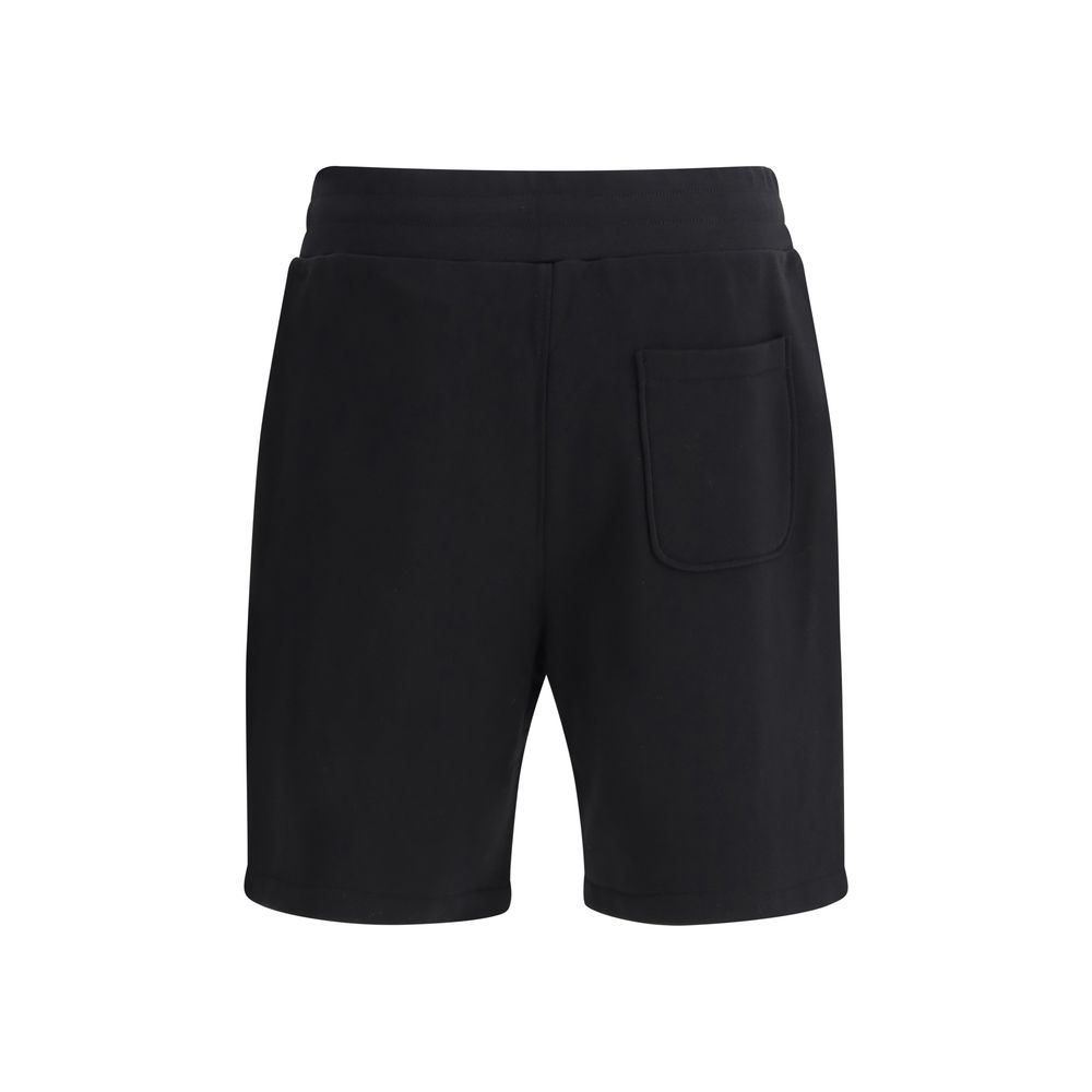 Pantaloni scurți de trening cu logo Moschino