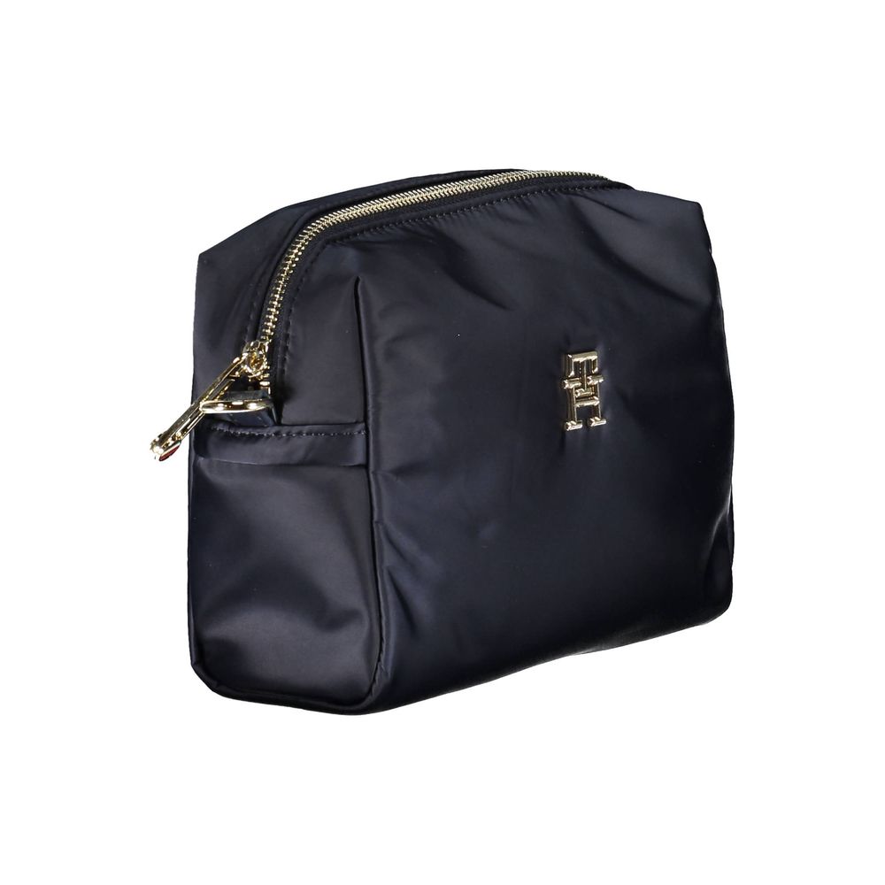 Geantă de mână Tommy Hilfiger albastră din poliester