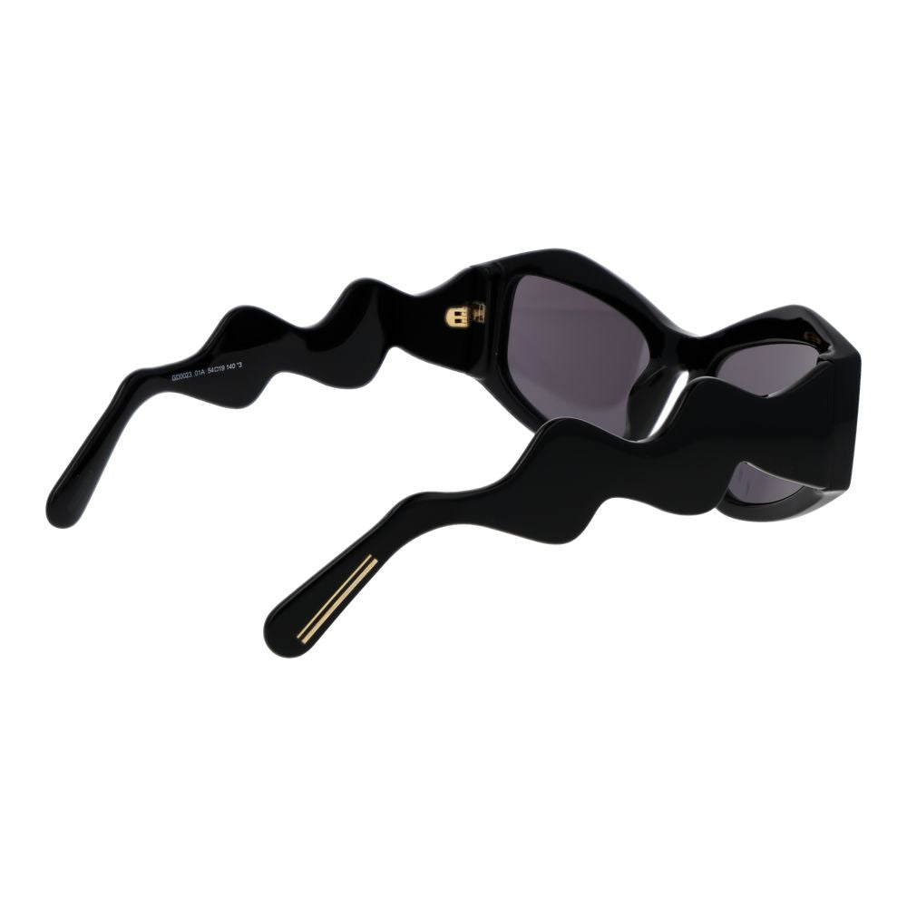 Ochelari de soare unisex negri GCDS