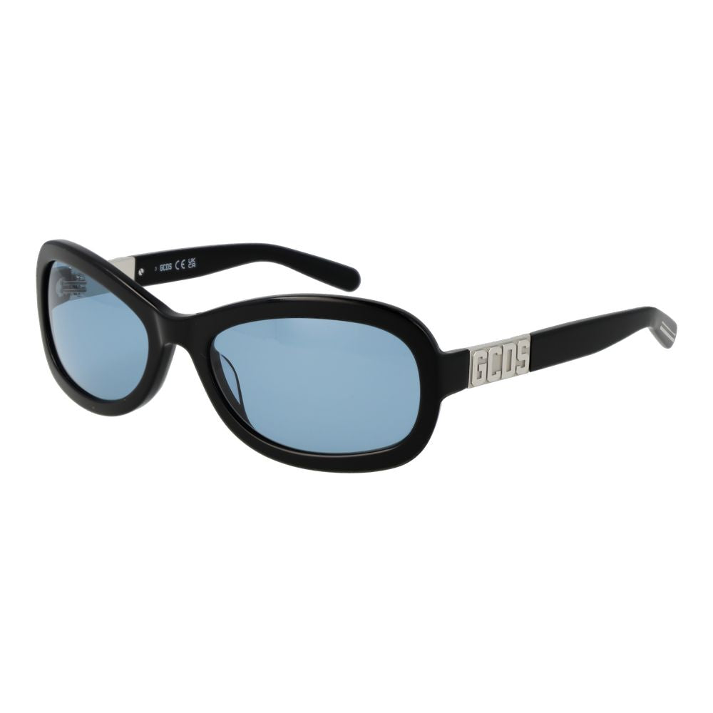 Ochelari de soare unisex negri GCDS