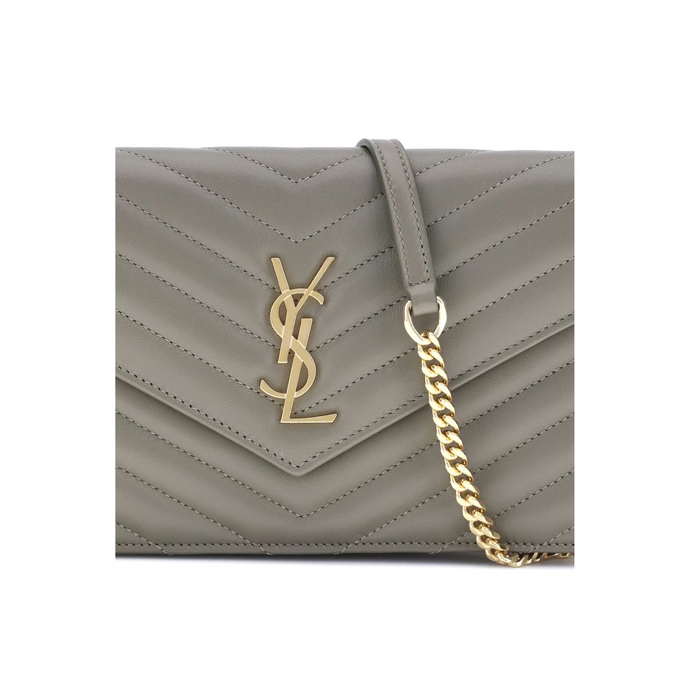 Portofel Saint Laurent cu curea de umăr