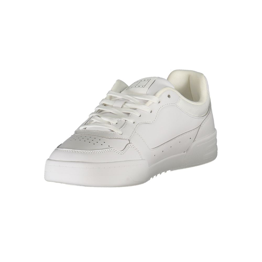Tommy Hilfiger – Weiße Herren-Sneaker aus Leder