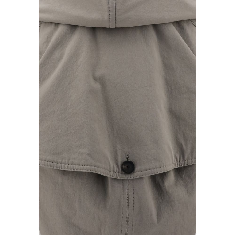 Trench cu glugă inversată Balenciaga