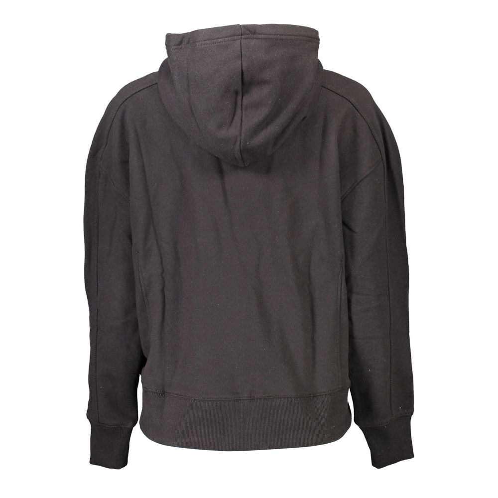 Calvin Klein Damen Pullover aus schwarzer Baumwolle
