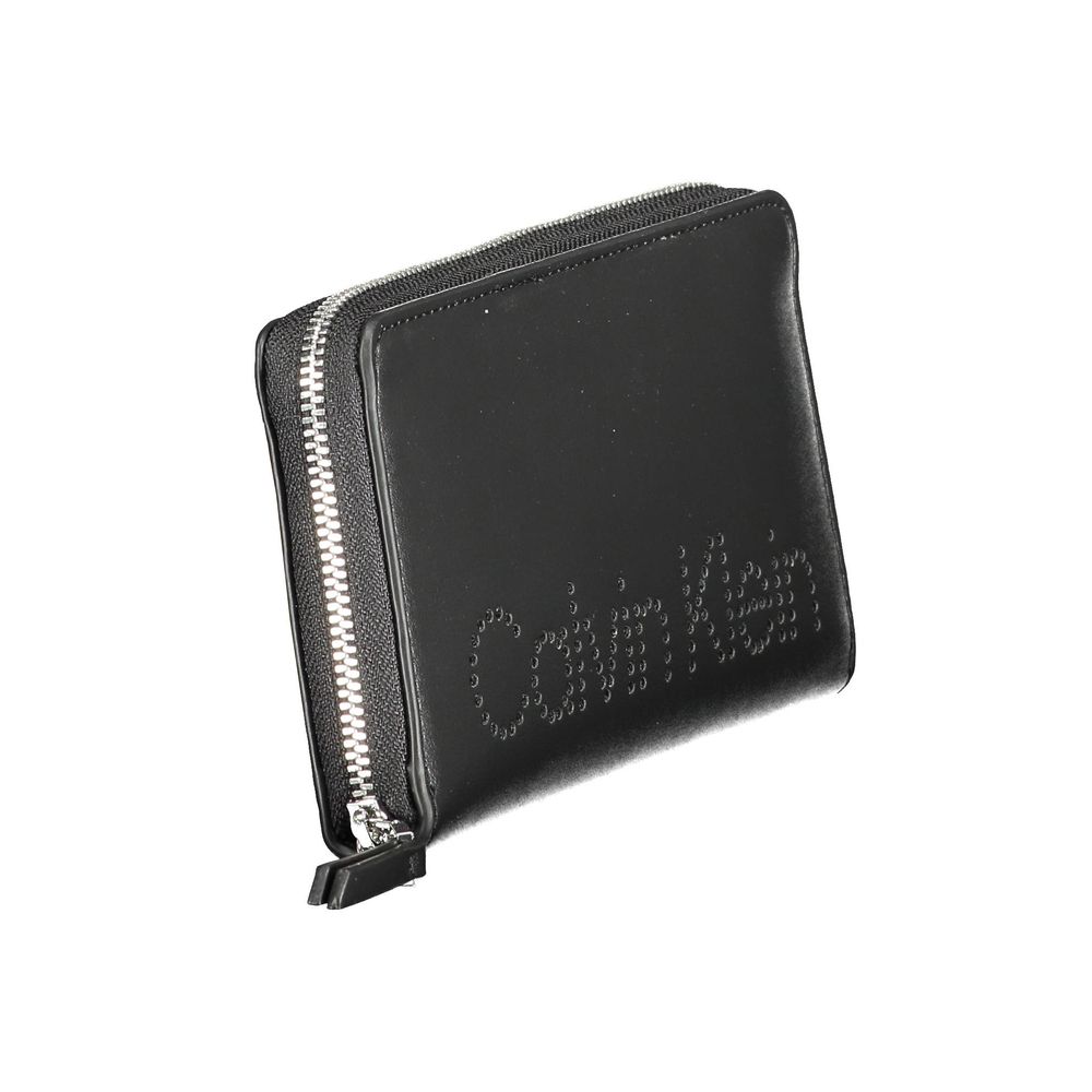 Portofel Calvin Klein negru din polietilenă