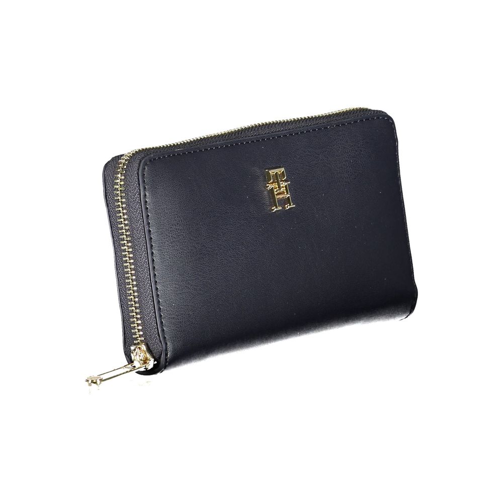 Portofel din polietilenă albastru Tommy Hilfiger