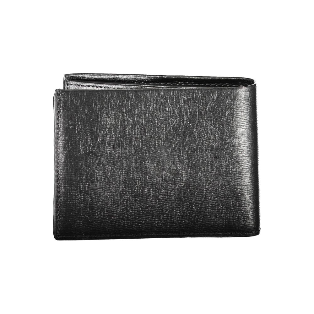 Calvin Klein Schwarze Lederbrieftasche
