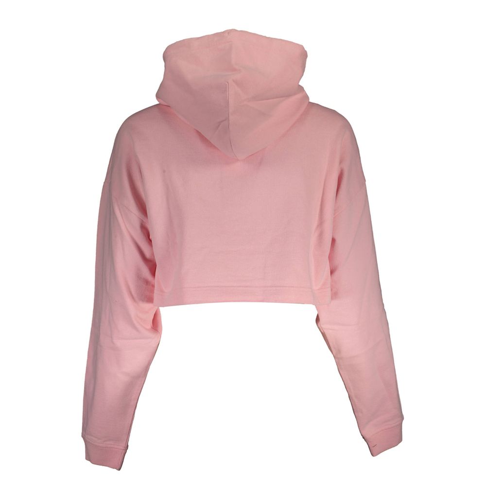 Tommy Hilfiger – Rosafarbener Baumwollpullover für Damen