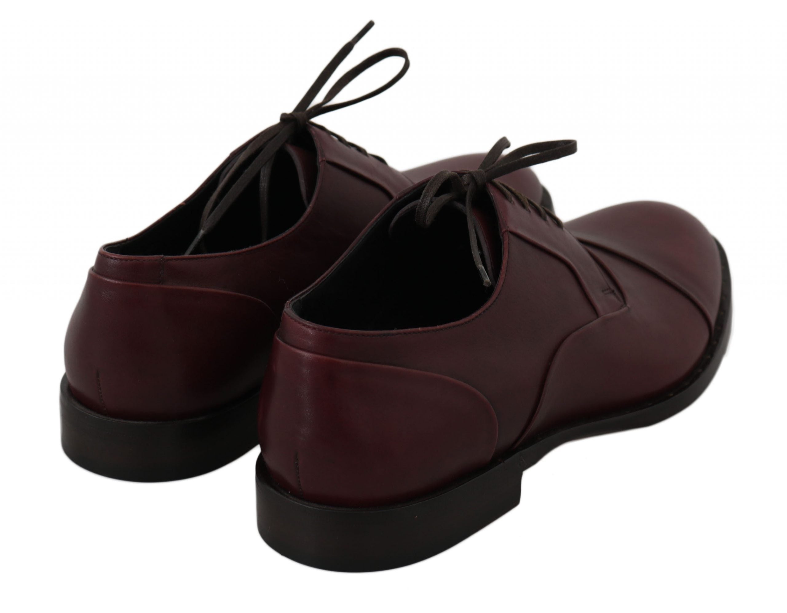 Pantofi eleganți Dolce & Gabbana din piele Bordeaux