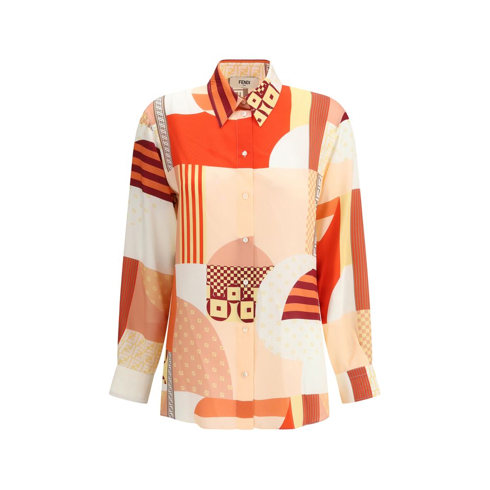 Cămașă Fendi Patchwork
