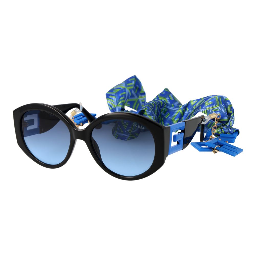 Ochelari de soare Guess negri pentru femei