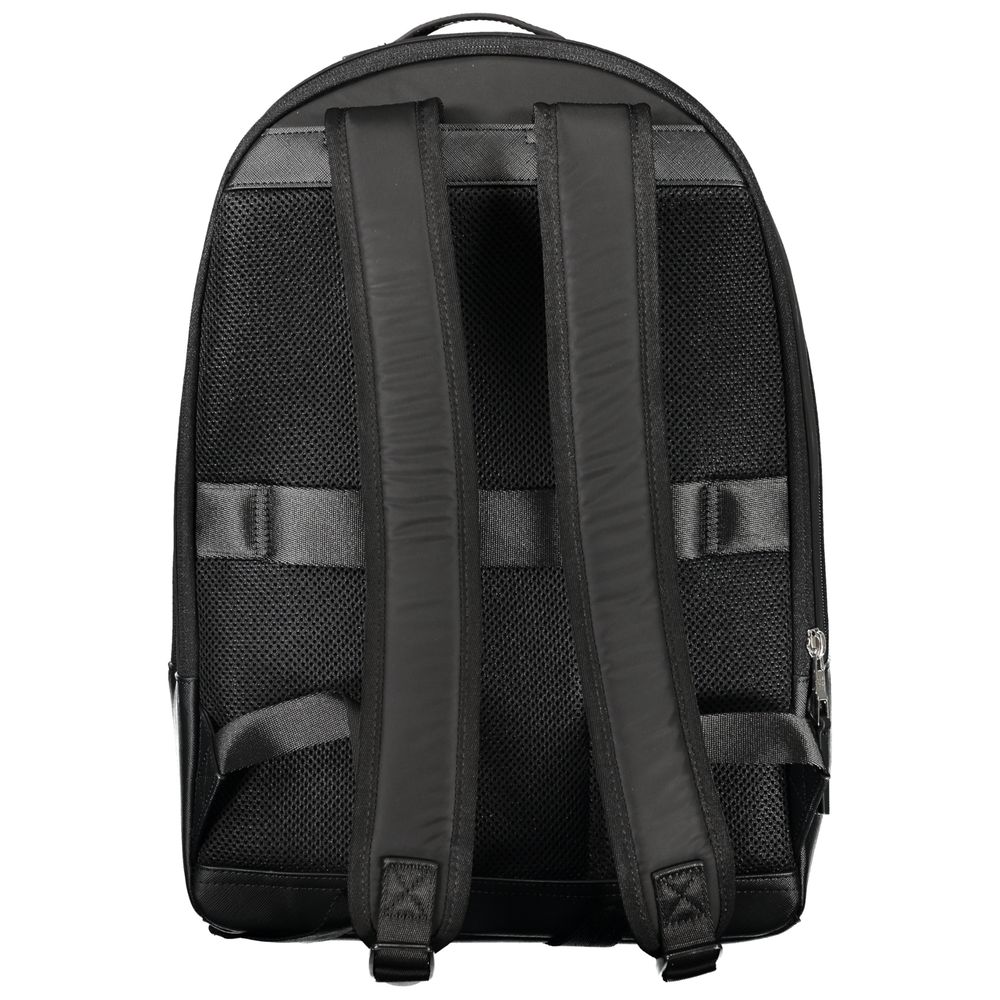 Tommy Hilfiger – Schwarzer Polyester-Rucksack