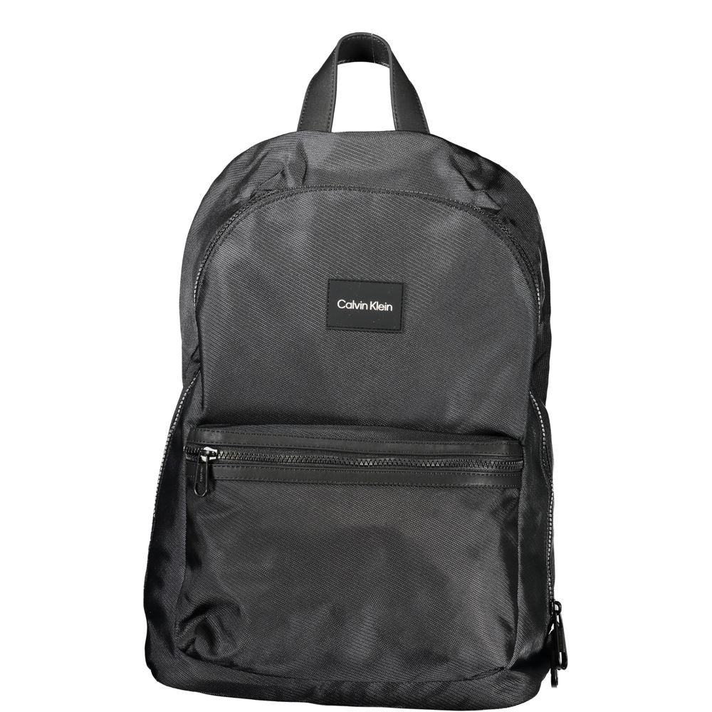 Calvin Klein – Schwarzer Polyester-Rucksack