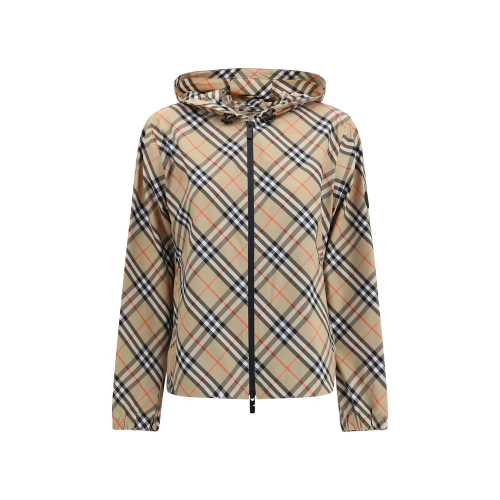 Wasserdichte Jacke mit Archivio-Karomuster von Burberry