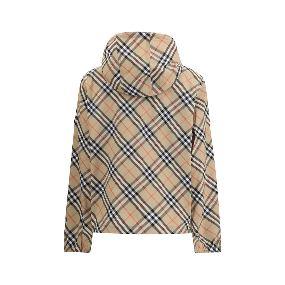 Wasserdichte Jacke mit Archivio-Karomuster von Burberry