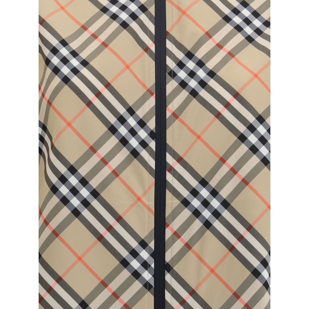 Wasserdichte Jacke mit Archivio-Karomuster von Burberry