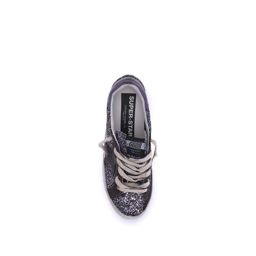 Golden Goose Sneakers Super Star mit Glitzer