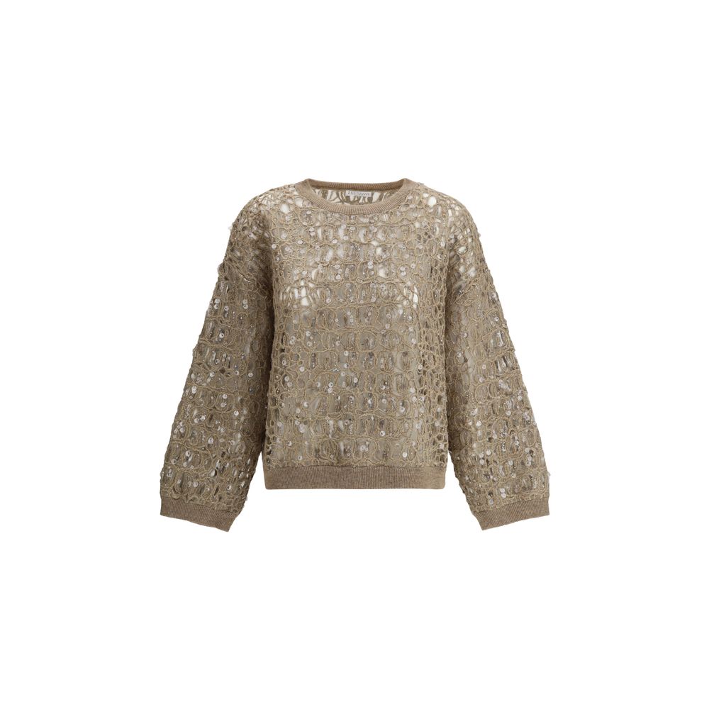 Brunello Cucinelli Paillettenpullover
