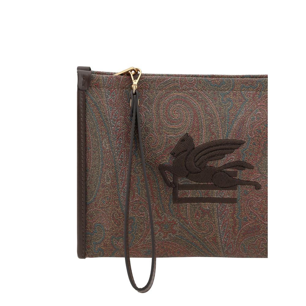 Etro Beuteltasche mit Pegaso-Detail