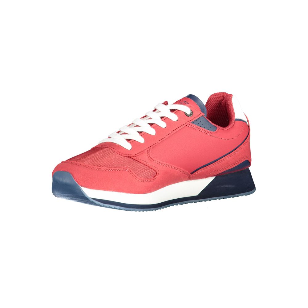 US POLO ASSN. Roter Polyester-Sneaker