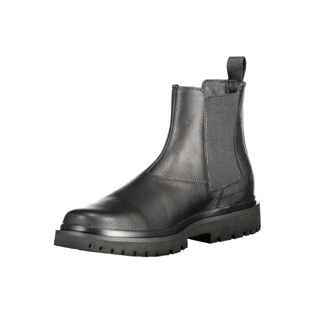 Calvin Klein – Schwarzer Polyesterstiefel