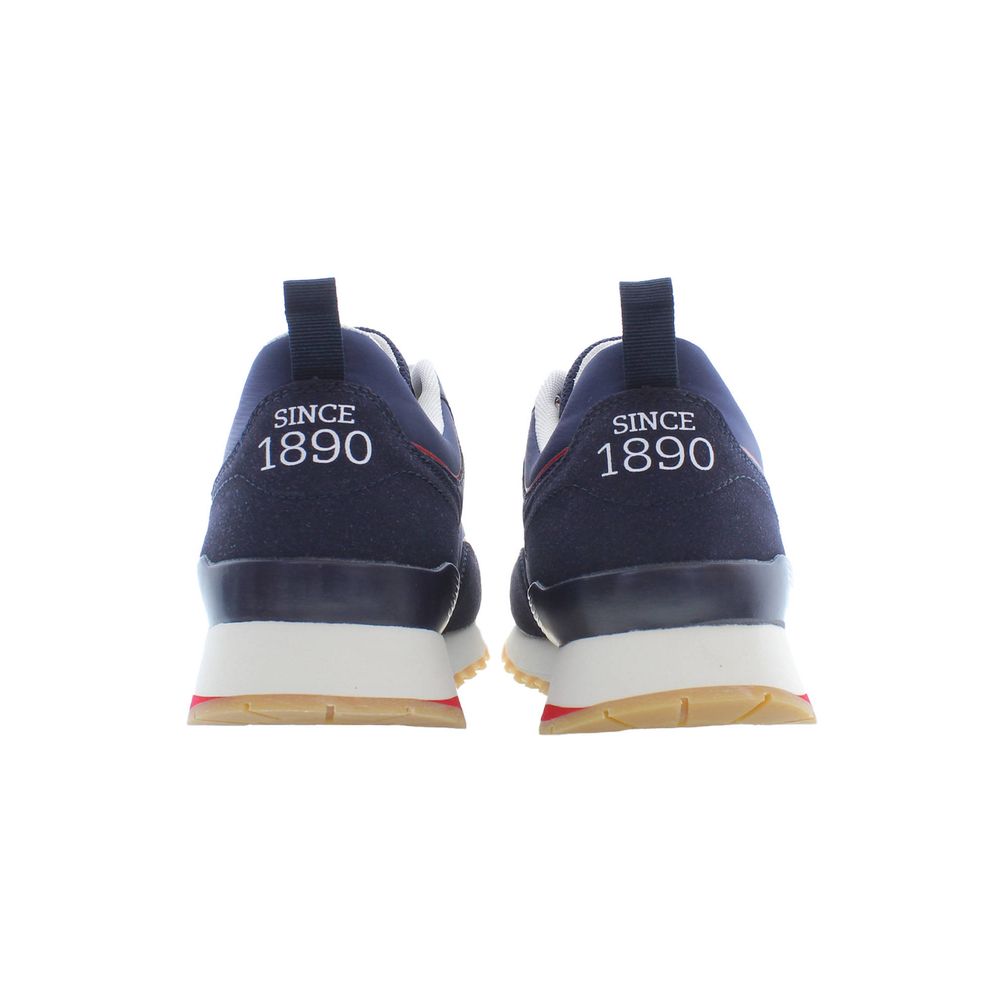 US POLO ASSN. Blauer Polyester-Sneaker