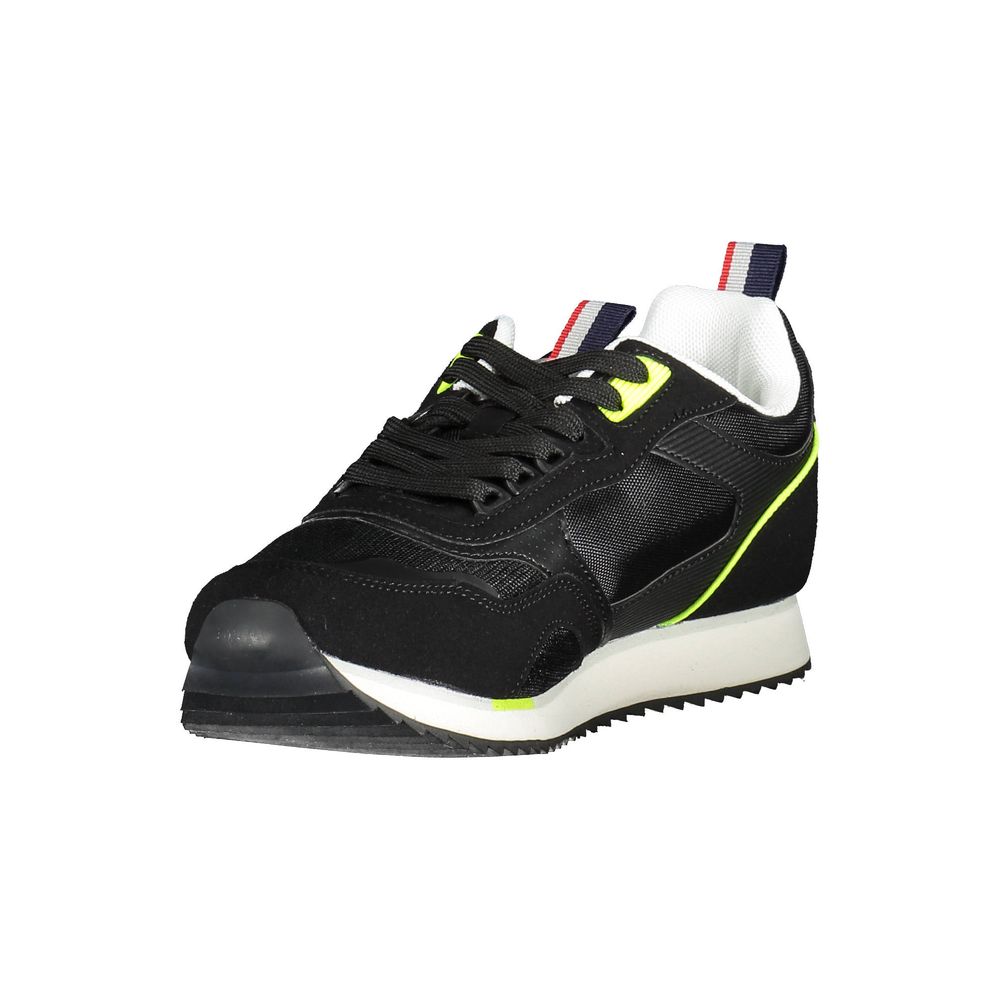 US POLO ASSN. Schwarzer Polyester-Sneaker