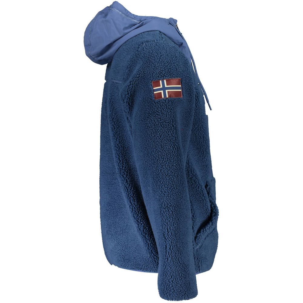 Napapijri Blauer Polyesterpullover