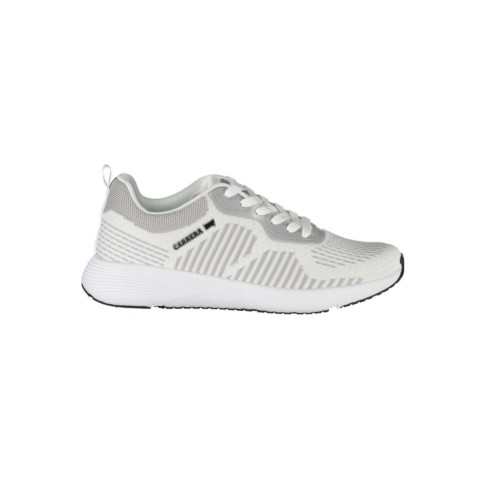 Carrera – Weißer Polyester-Sneaker