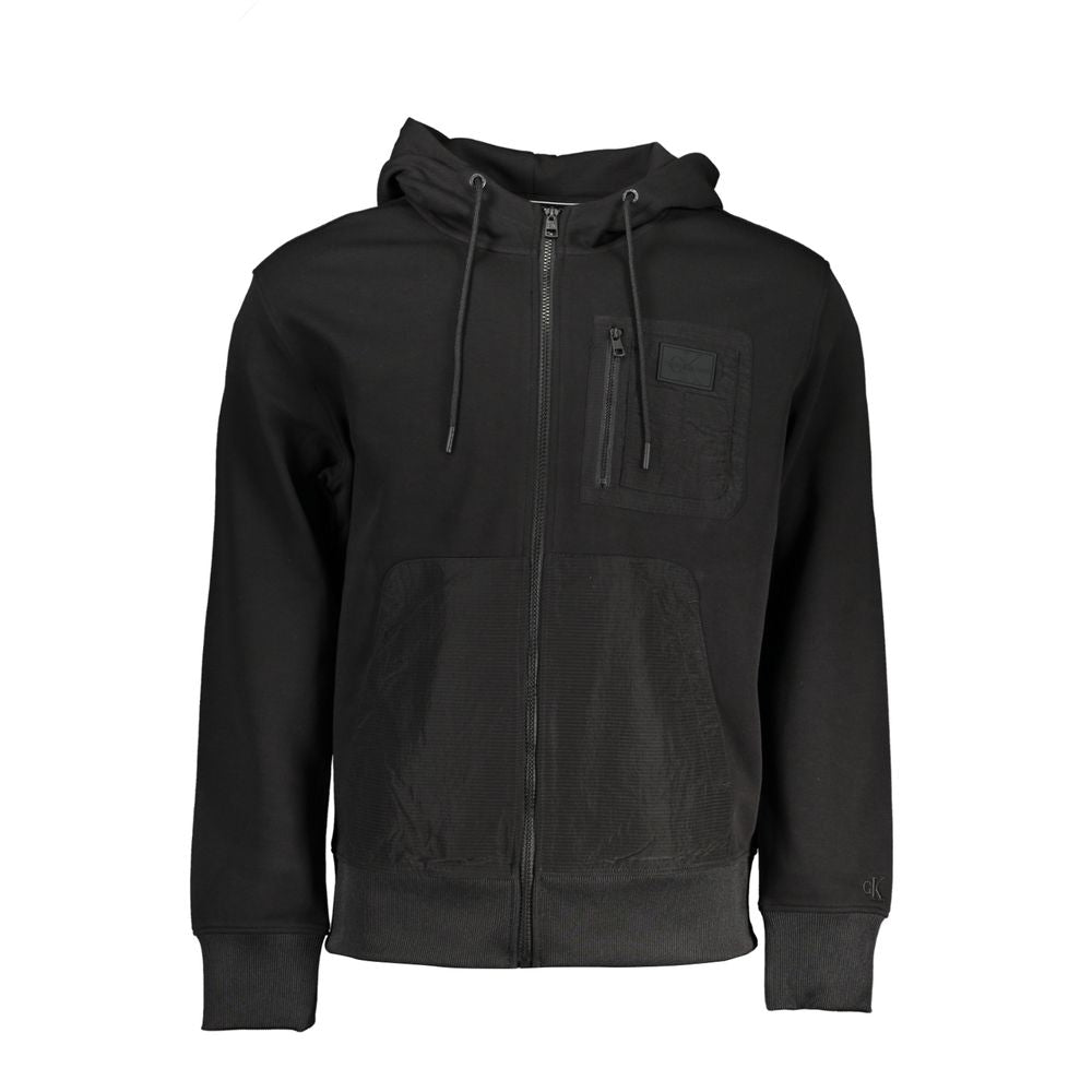 Calvin Klein – Schwarzer Baumwollpullover