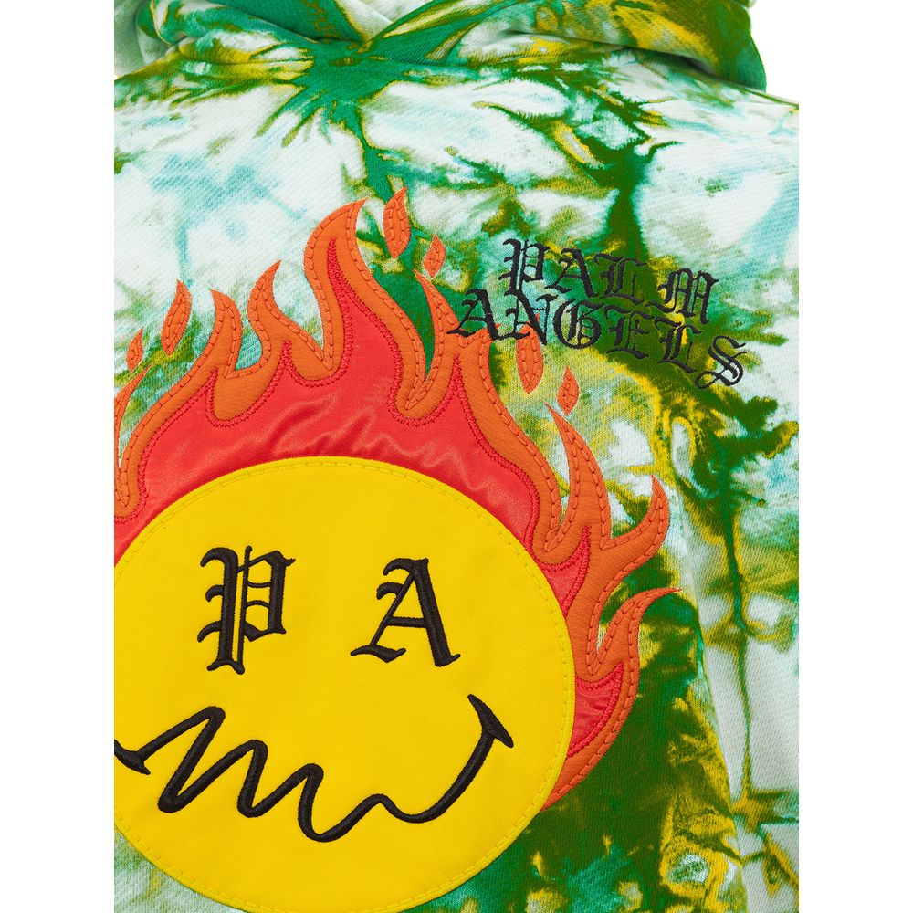 Palm Angels Mehrfarbiger Baumwollpullover