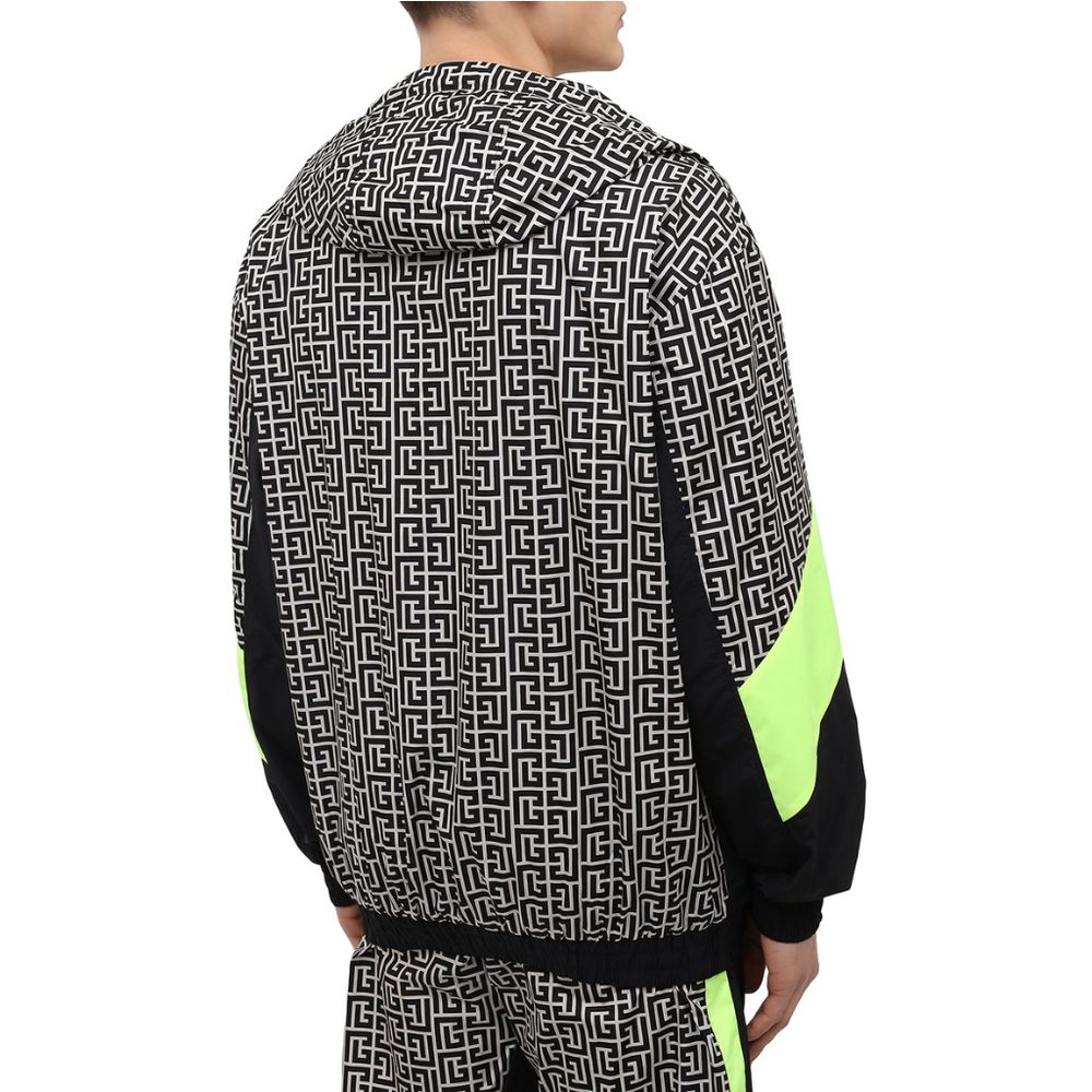 Mehrfarbige Nylonjacke von Balmain