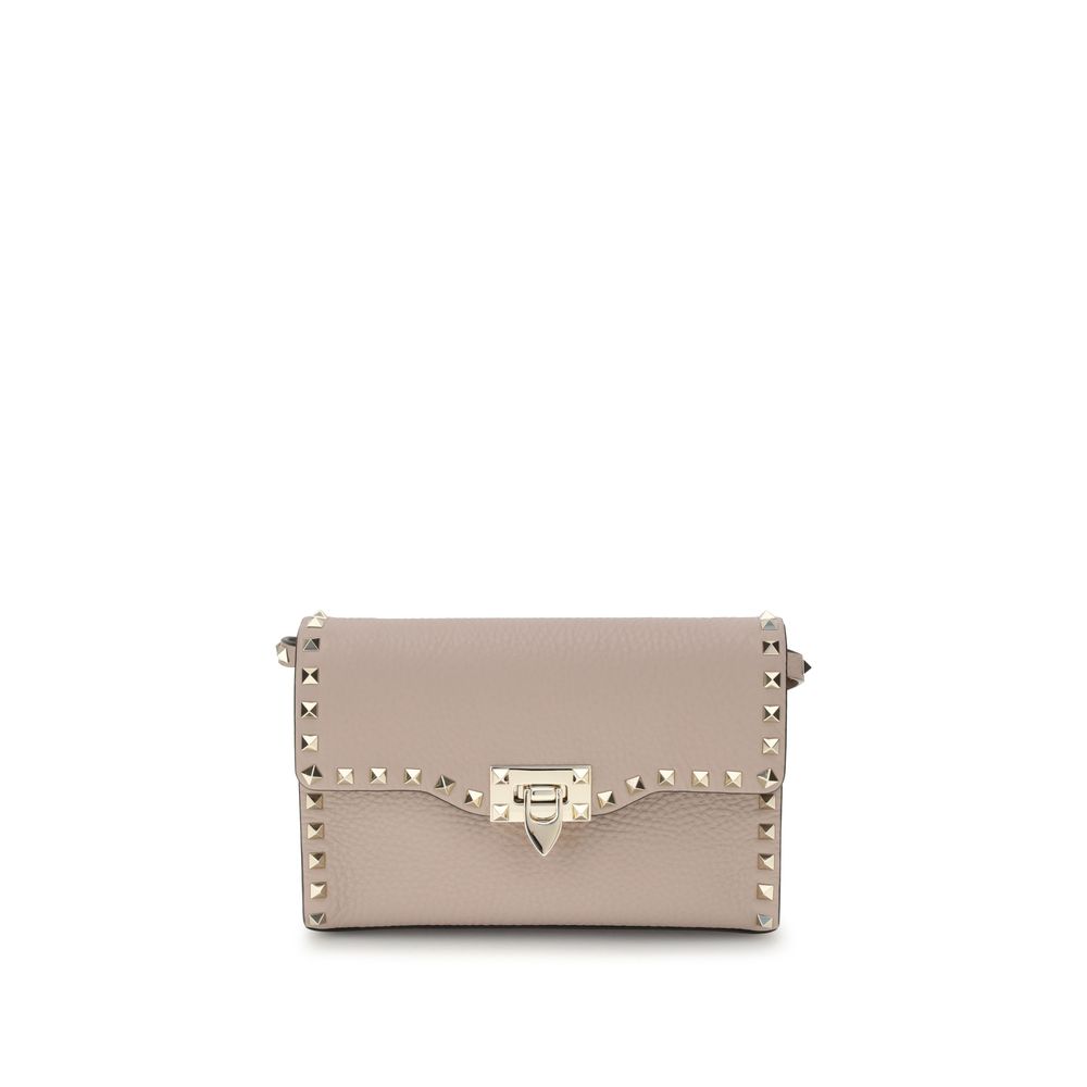 Valentino Garavani Multicolor Calf Leather Bos Taurus Shoulder Bag