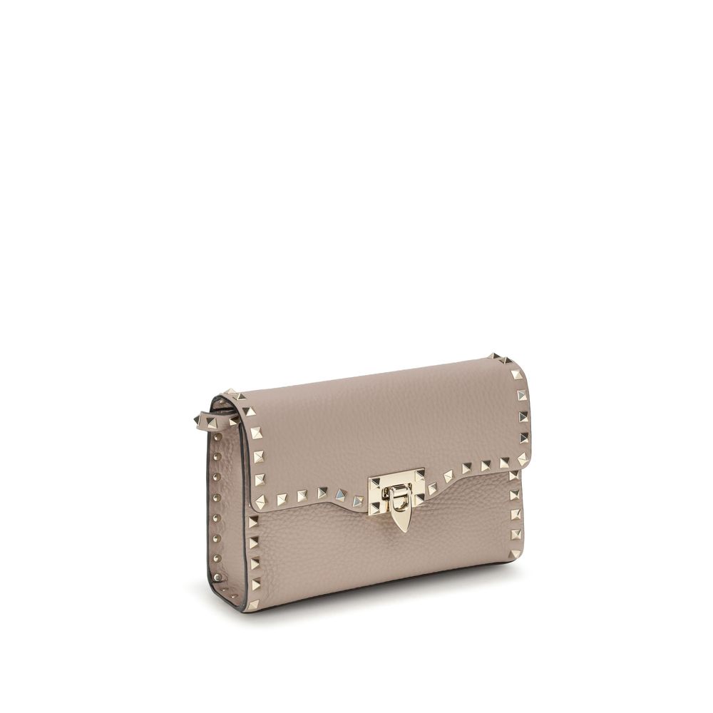 Valentino Garavani Multicolor Calf Leather Bos Taurus Shoulder Bag