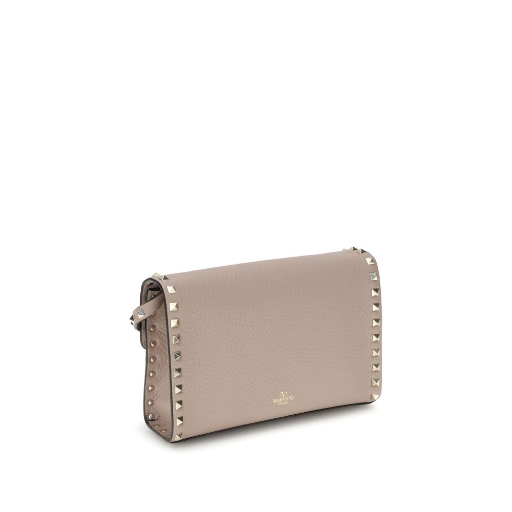Valentino Garavani Multicolor Calf Leather Bos Taurus Shoulder Bag