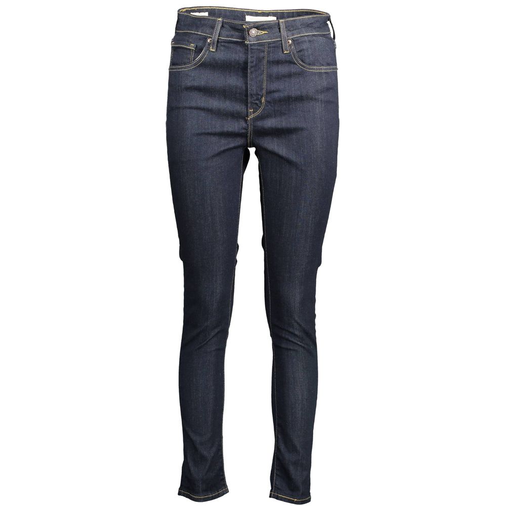 Blugi și pantaloni negri din bumbac Levi's