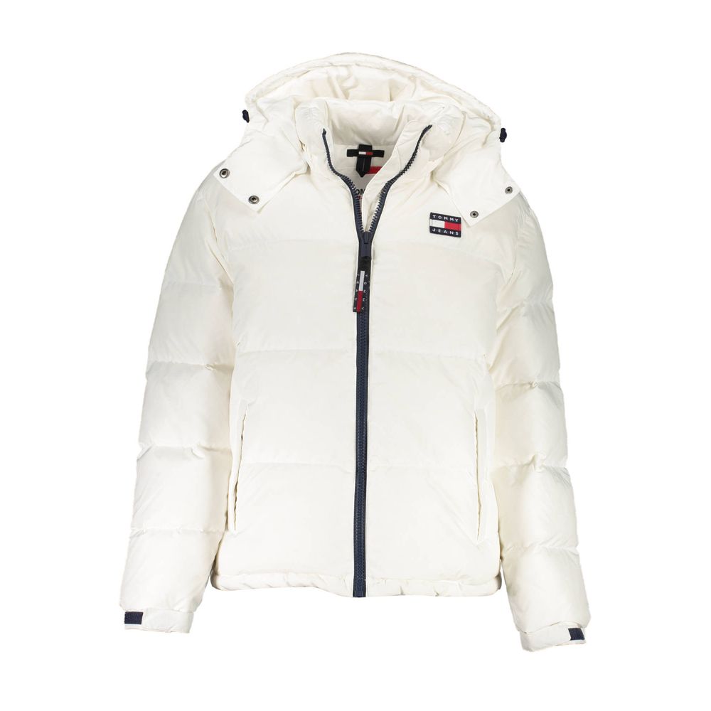 Tommy Hilfiger Weiße Polyesterjacken und -mäntel