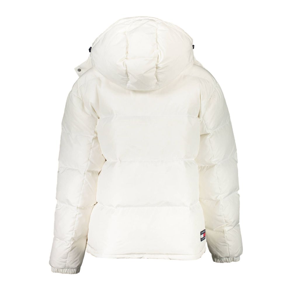 Tommy Hilfiger Weiße Polyesterjacken und -mäntel