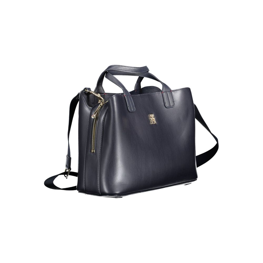 Tommy Hilfiger Blue Polyethylene Handbag