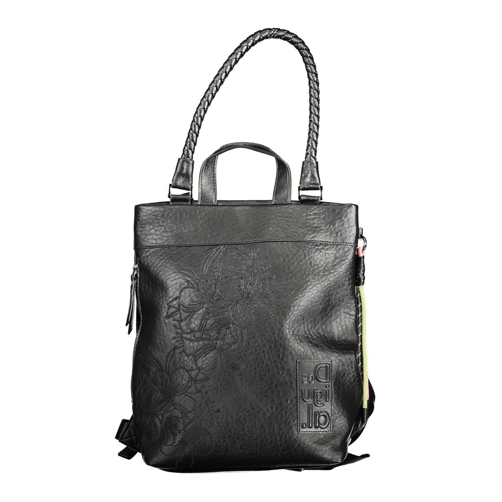 Desigual – Schwarzer Polyethylen-Rucksack
