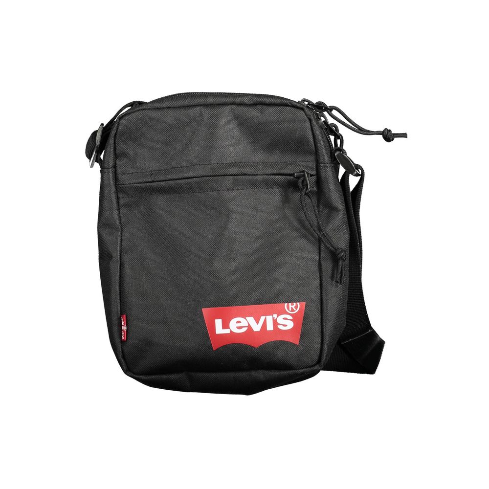 Levi's – Schwarze Polyester-Umhängetasche