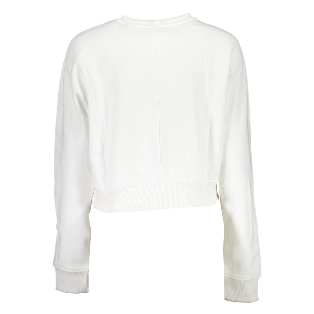 Calvin Klein Weißer Polyesterpullover